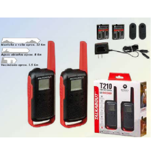 Motorola Walkie Talkie Talkabout T210 modelo MOT-T210